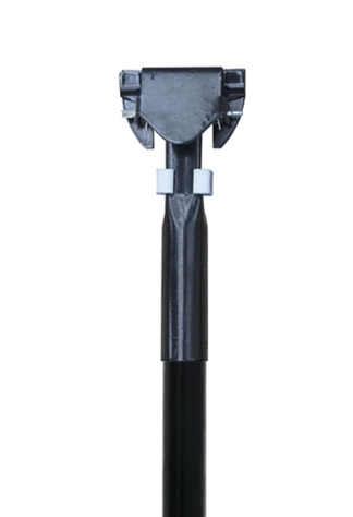 Manche de vadrouille sèche à clipser 60'' en métal.